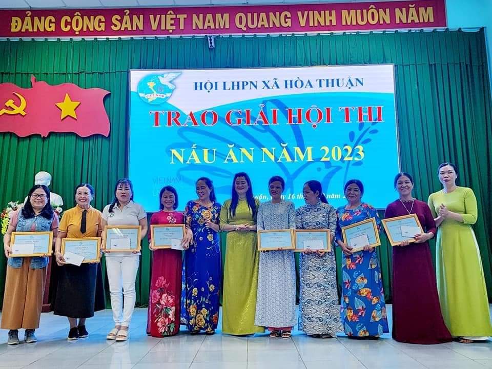Hội liên hiệp Phụ nữ xã Hoà Thuận tổ chức chuỗi hoạt động nhân kỷ niệm ngày thành lập Hội LHPNVN 20/10