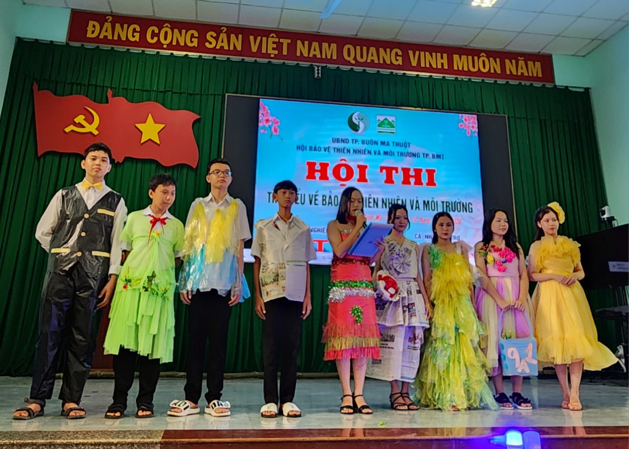 Hội thi “Tìm hiểu bảo vệ thiên nhiên và môi trường” tại Xã Hoà Thuận, thành phố Buôn Ma Thuột