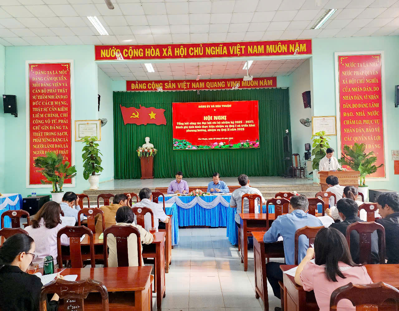 Hội nghị sơ kết Đảng bộ Quý I năm 2025